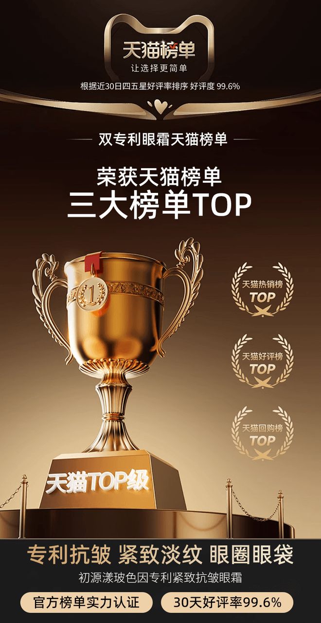 眼袋哪个牌子好？口碑之选推荐五款去眼袋眼霜j9九游会俱乐部登录入口25岁男士眼霜去(图4)